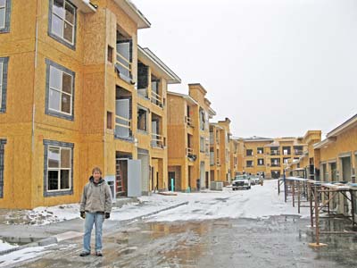 Chad at the November 2008 apartment complex, 1600 unit, located at Powers and Union, Colorado Springs, Colorado.