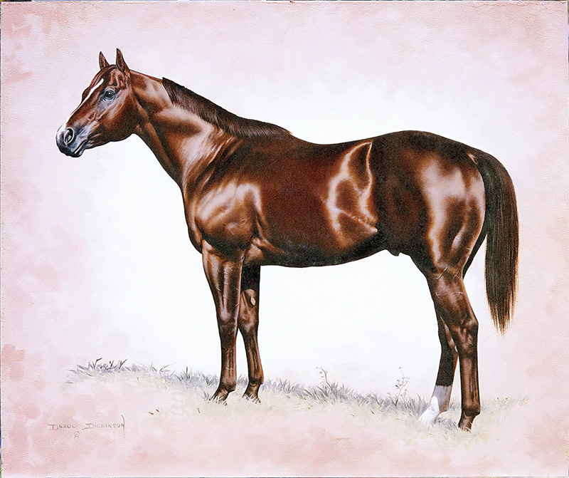 Silky Fox Painting
