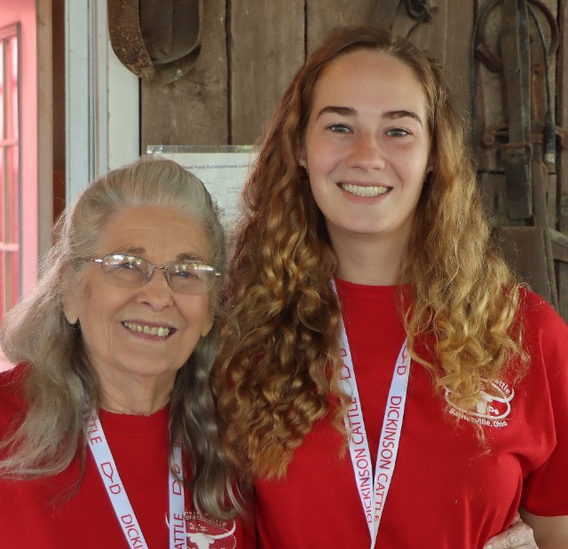 Linda Dickinson and Kara Dickinson Doering. Food accounting and decor.