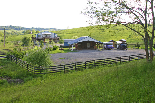 Headquarters of DCCI pavilion, ranch store, and office