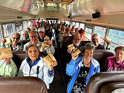 Happy visitors on a LHT Tour