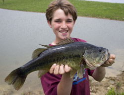 A bass and its owner